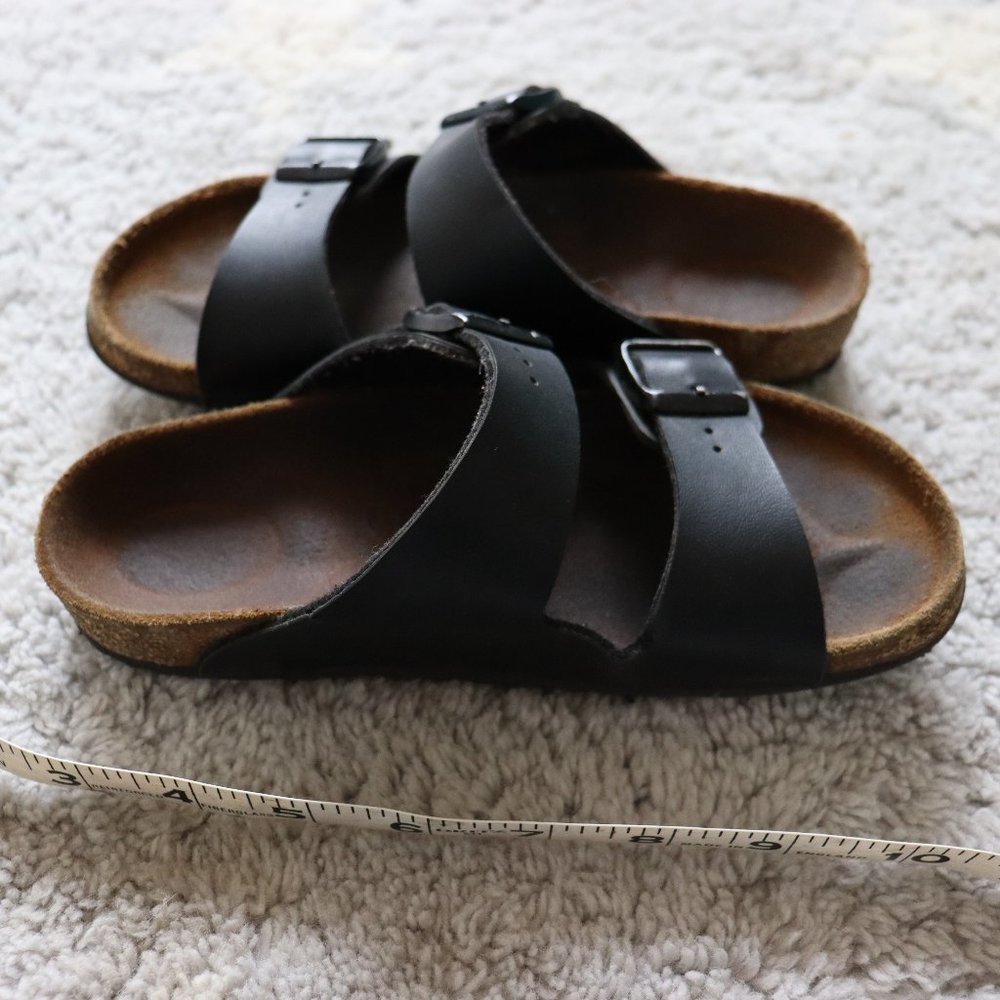 Black Arizona Birkenstock, Bikor-Flor Kids Size 2-2.5